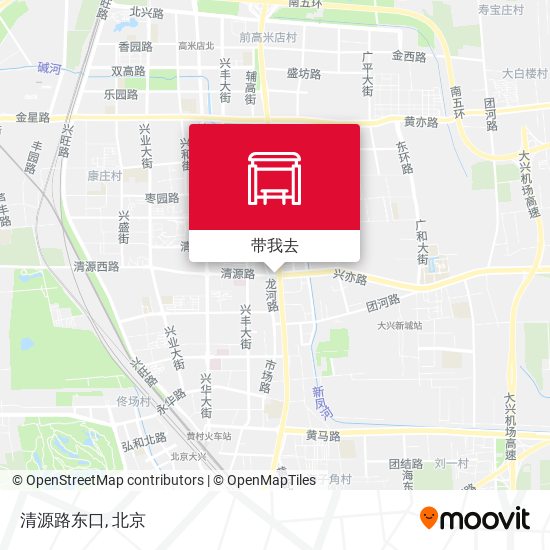 清源路东口地图