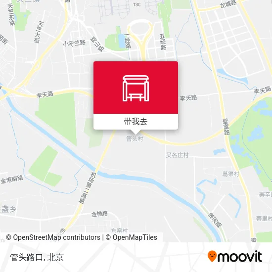 管头路口地图