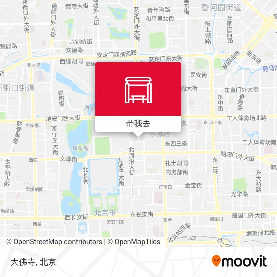 大佛寺地图