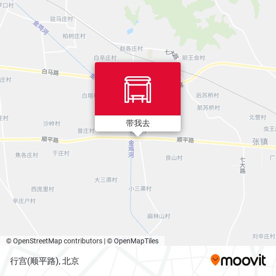 行宫(顺平路)地图