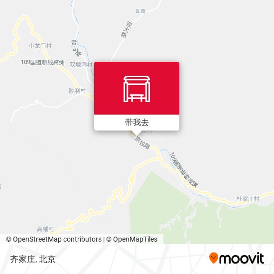 齐家庄地图