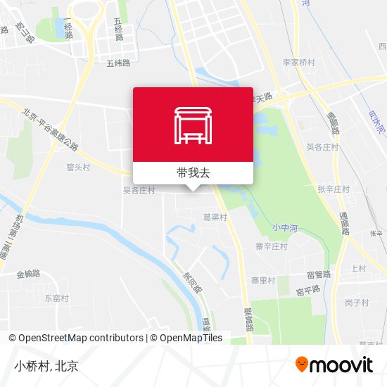 小桥村地图