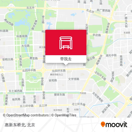 惠新东桥北地图