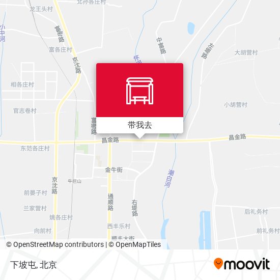 下坡屯地图