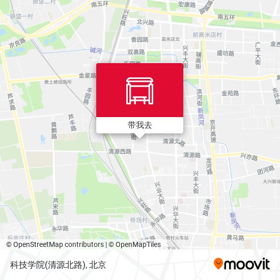 科技学院(清源北路)地图