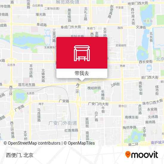 西便门地图