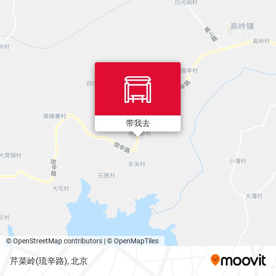 芹菜岭(琉辛路)地图