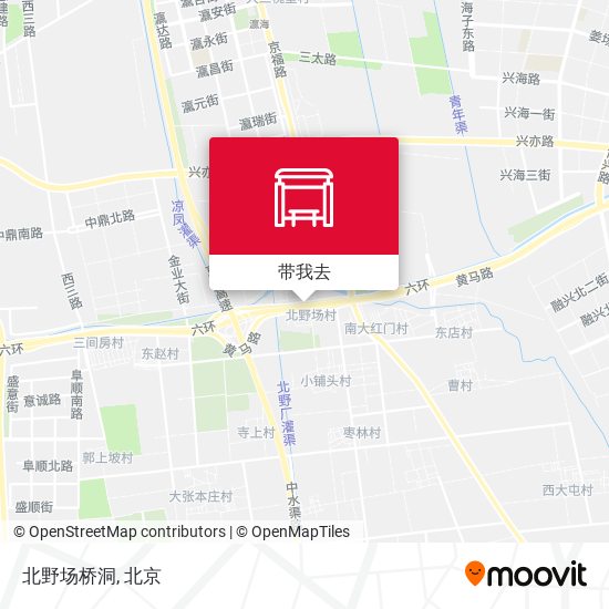 北野场桥洞地图