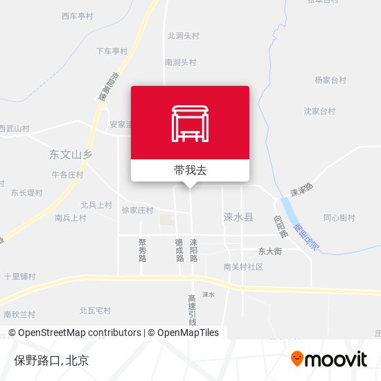 保野路口地图