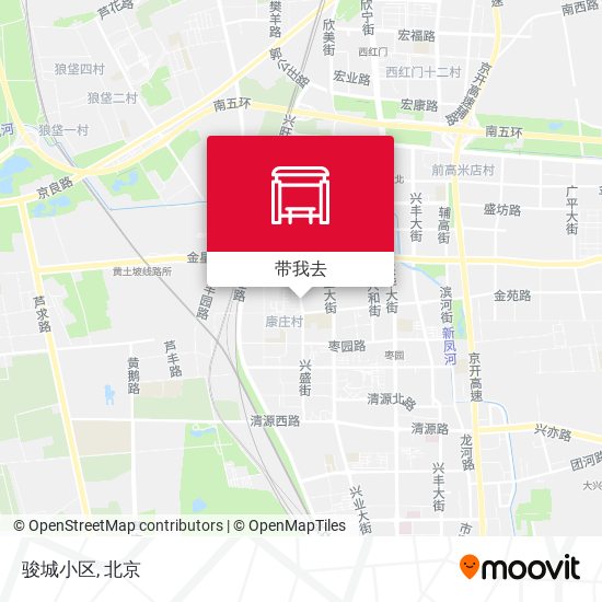 骏城小区地图