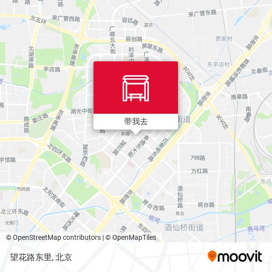 望花路东里地图