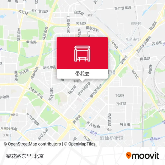 望花路东里地图