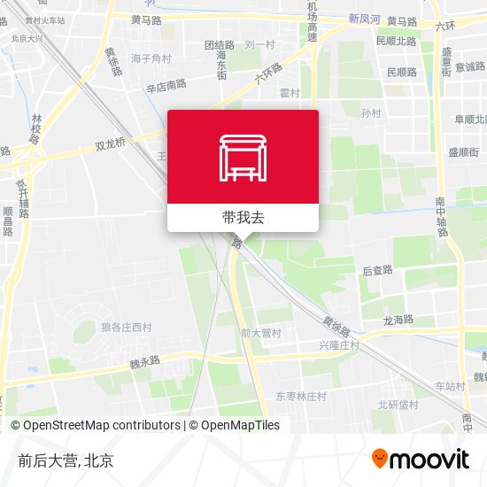 前后大营地图
