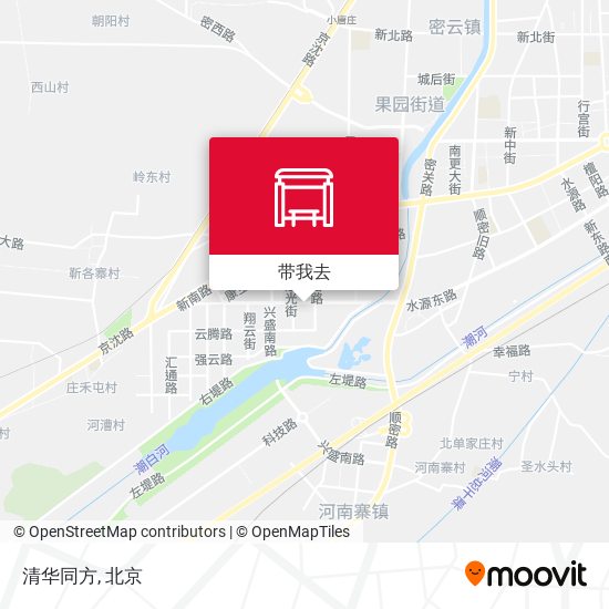 清华同方地图