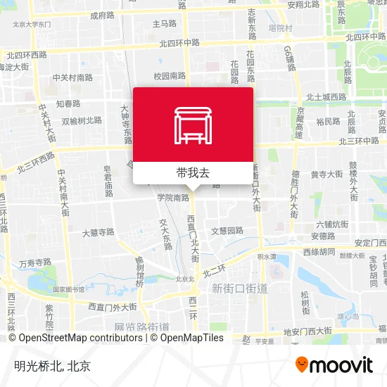 明光桥北地图