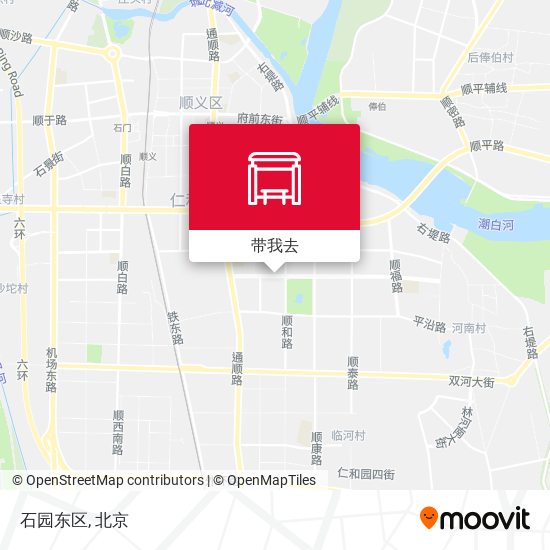 石园东区地图