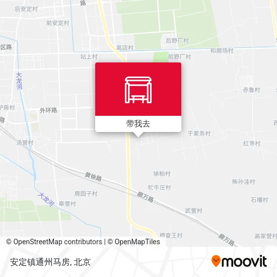 安定镇通州马房地图