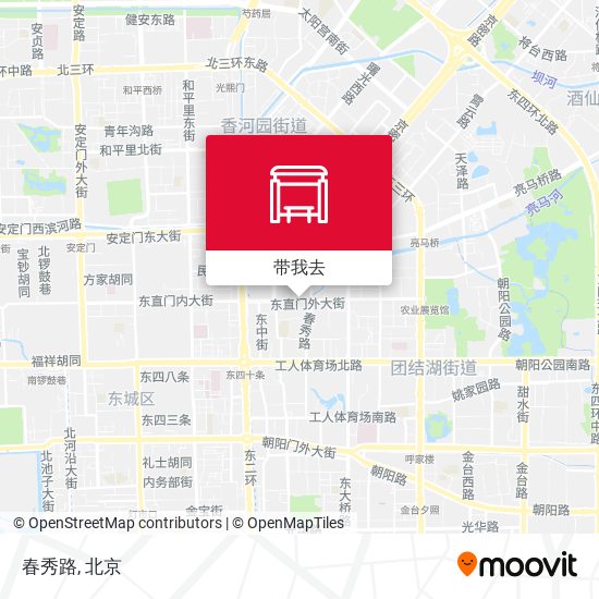 春秀路地图