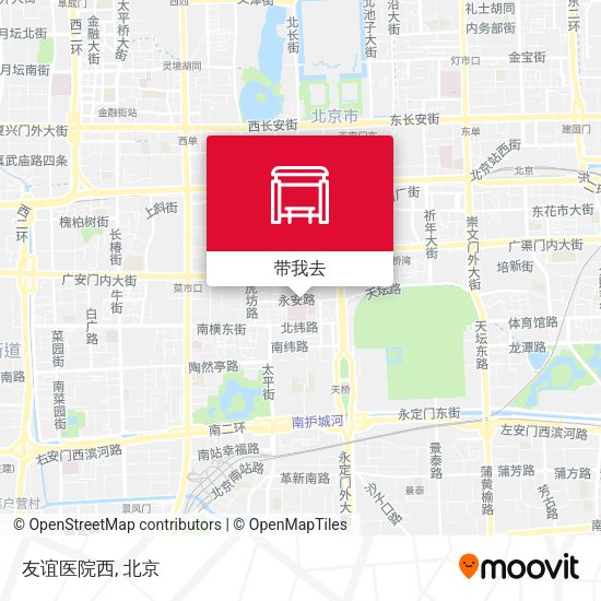 友谊医院西地图