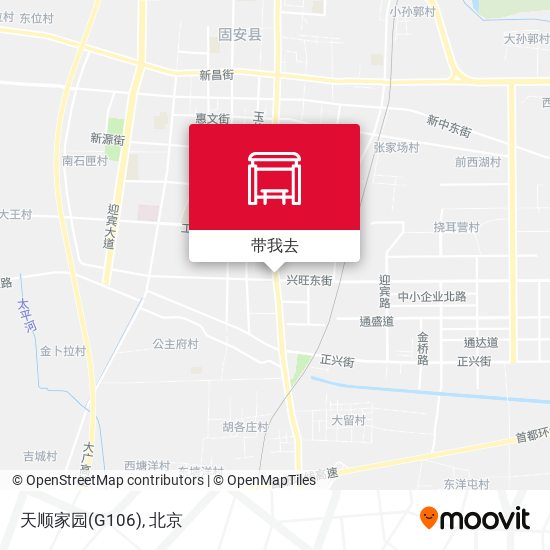 天顺家园(G106)地图