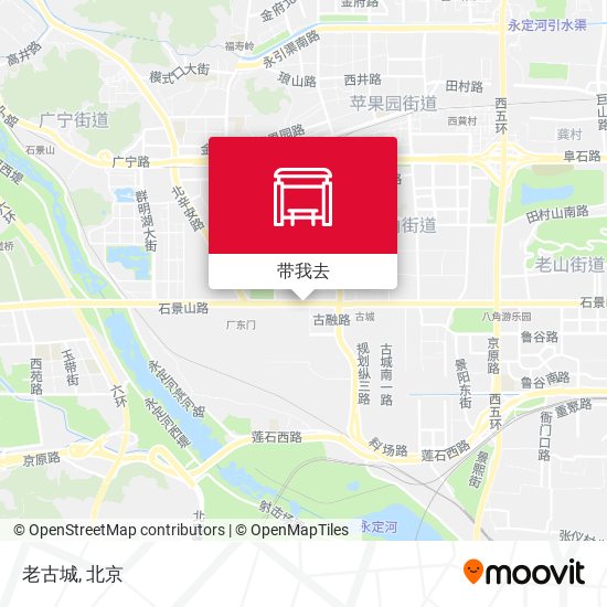 老古城地图