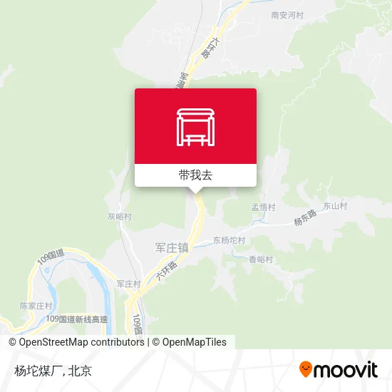 杨坨煤厂地图