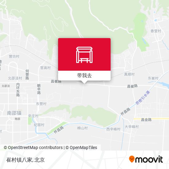 崔村镇八家地图