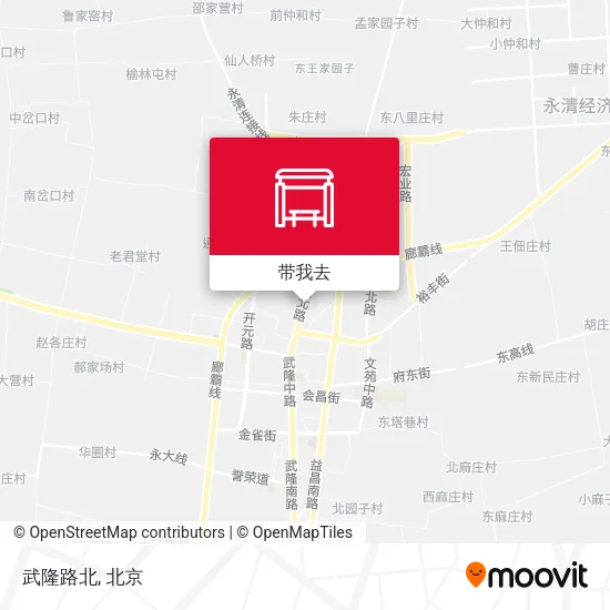 武隆路北地图