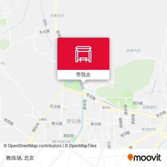 教练场地图
