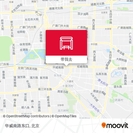 华威南路东口地图