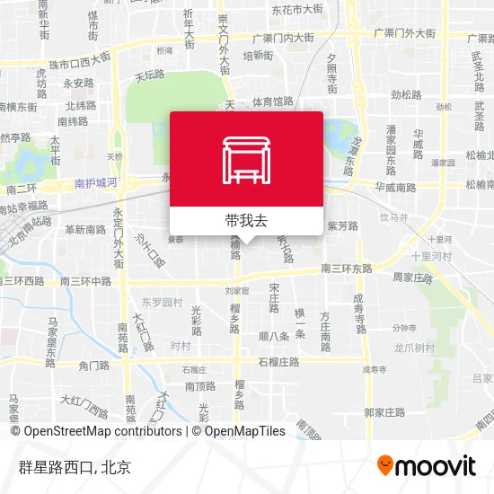 群星路西口地图