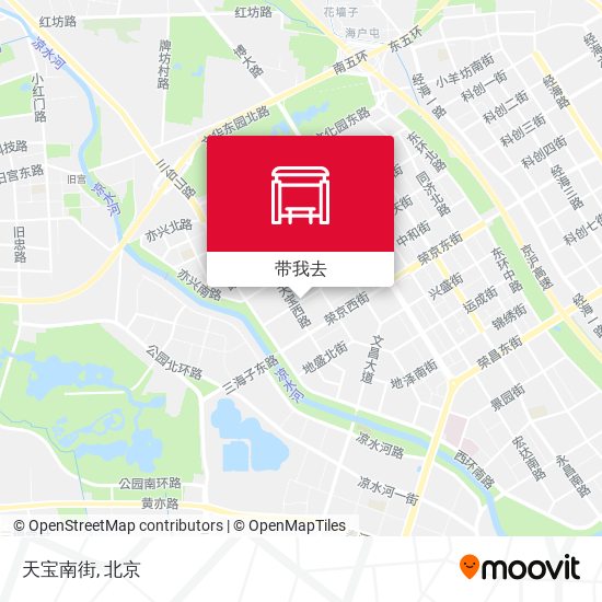 天宝南街地图