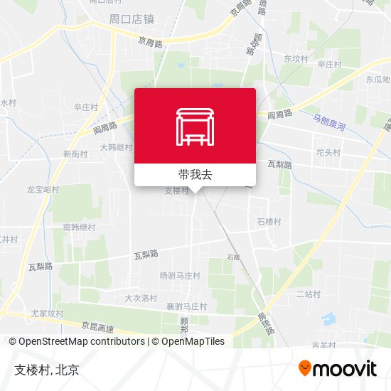 支楼村地图