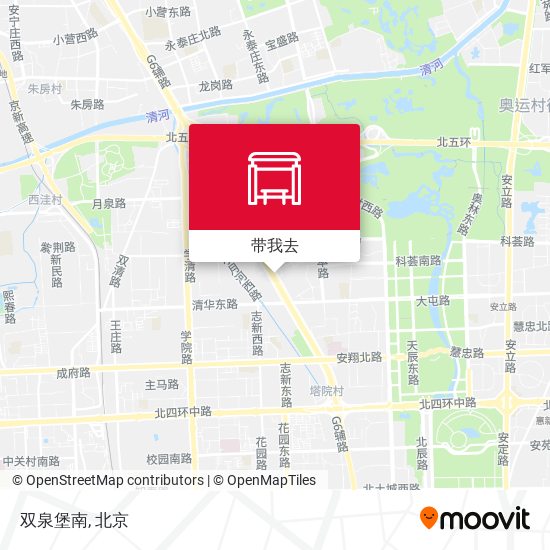 双泉堡南地图