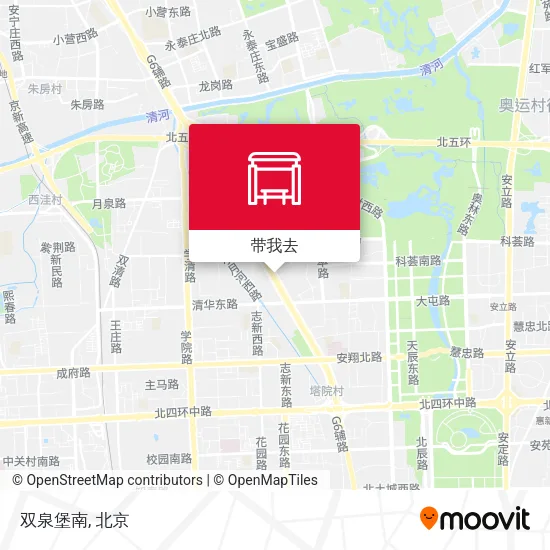 双泉堡南地图