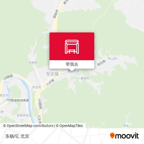 东杨坨地图