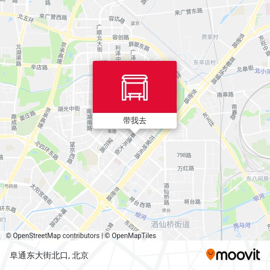 阜通东大街北口地图