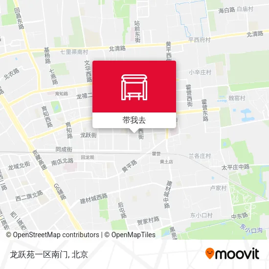 龙跃苑一区南门地图