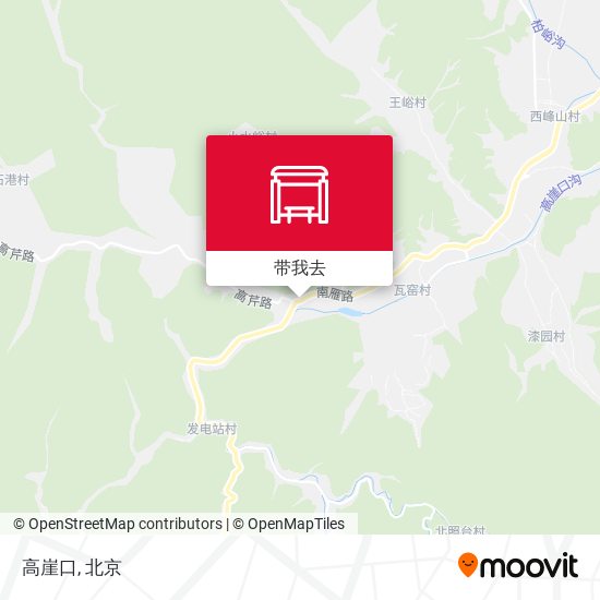 高崖口地图