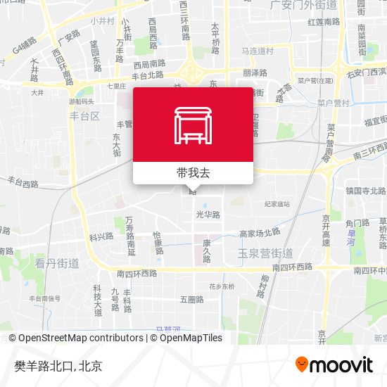 樊羊路北口地图