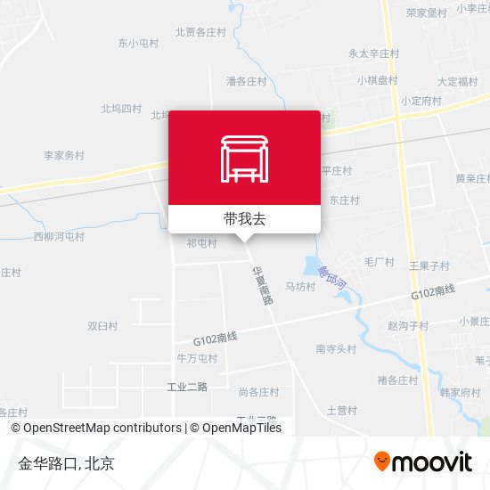 金华路口地图