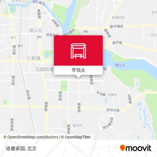 港馨家园地图