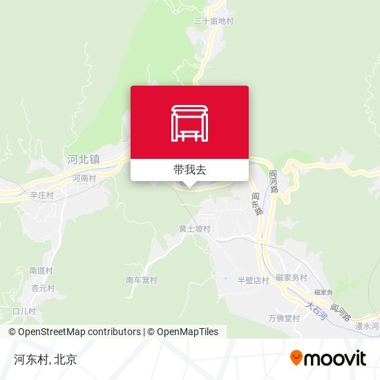河东村地图
