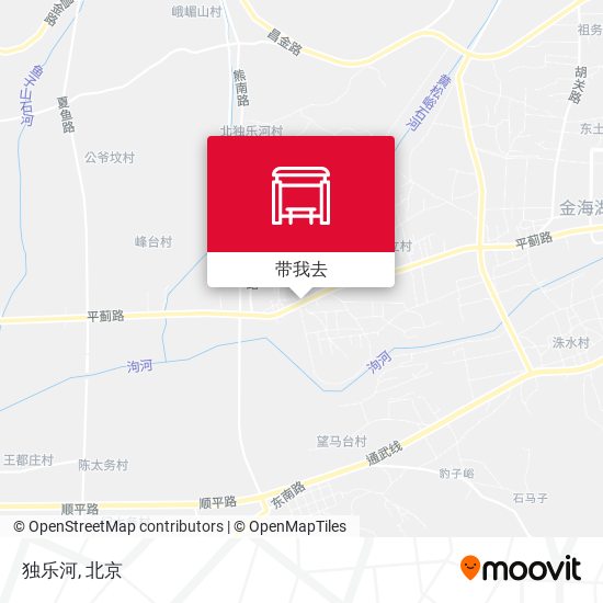 独乐河地图