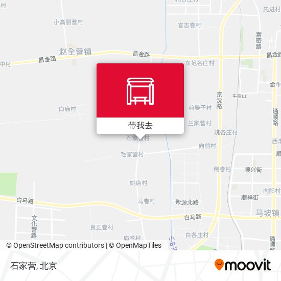 石家营地图