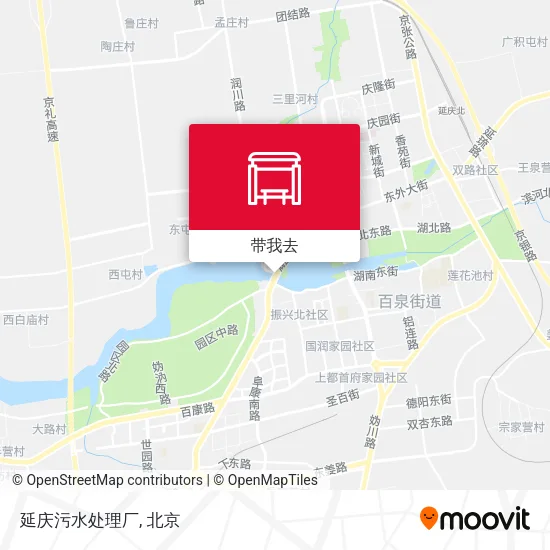 延庆污水处理厂地图