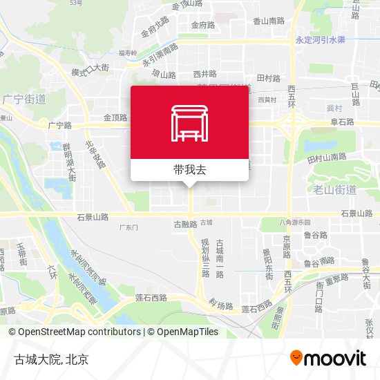 古城大院地图