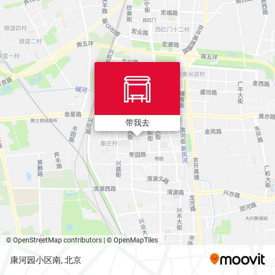 康河园小区南地图