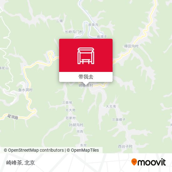 崎峰茶地图