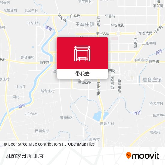 林荫家园西地图
